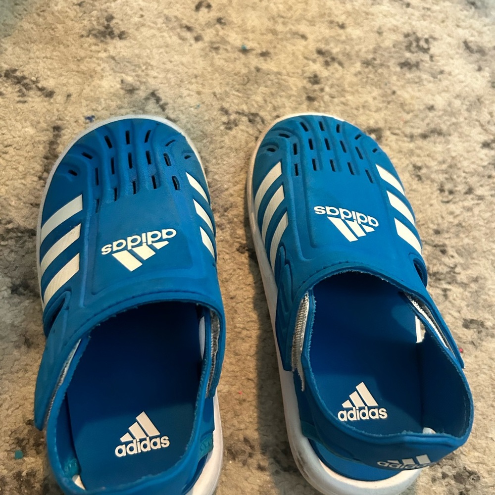 Adidas Unisex Water Shoes / Slides Size 11 Blue LIGHTWEIGHT - Picture 4 of 7